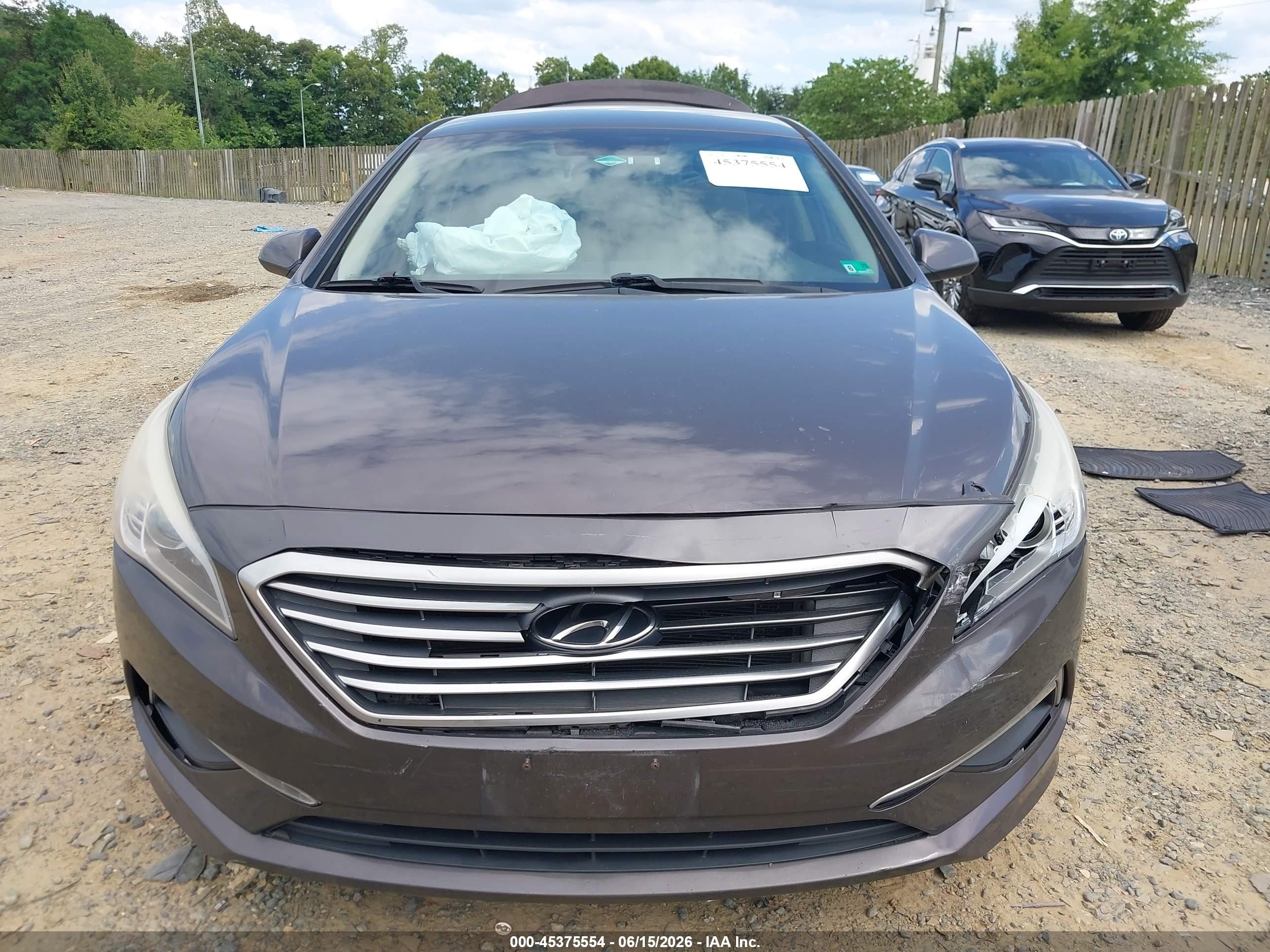 2015 Hyundai Sonata Se Brown vin: 5NPE24AF1FH207485