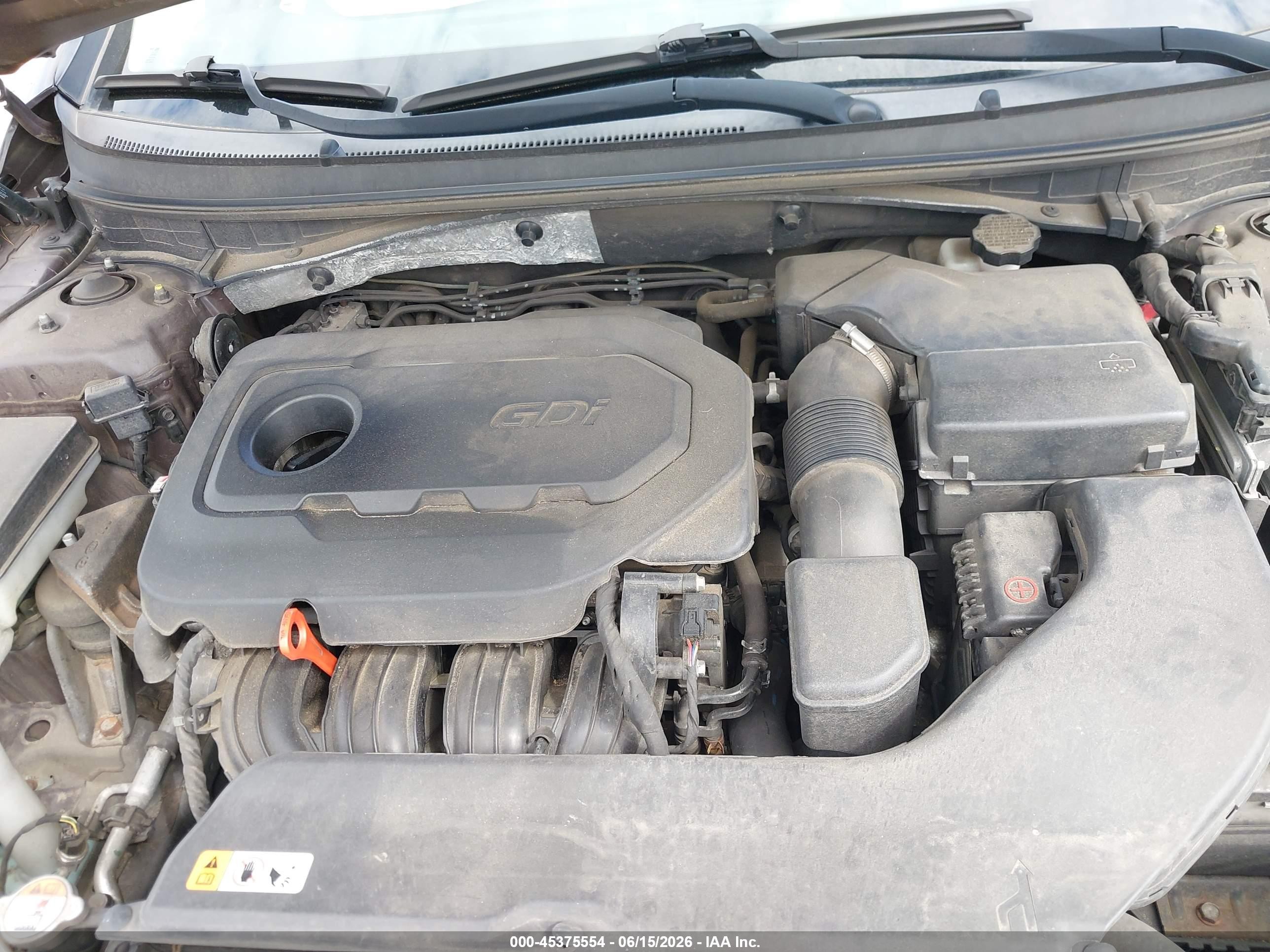 2015 Hyundai Sonata Se Brown vin: 5NPE24AF1FH207485