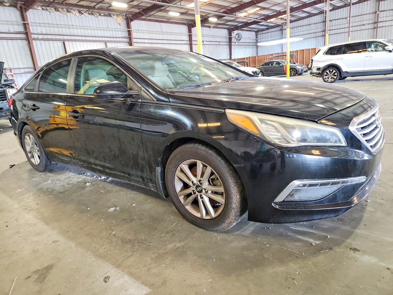 2015 Hyundai Sonata Se Black vin: 5NPE24AF1FH207650