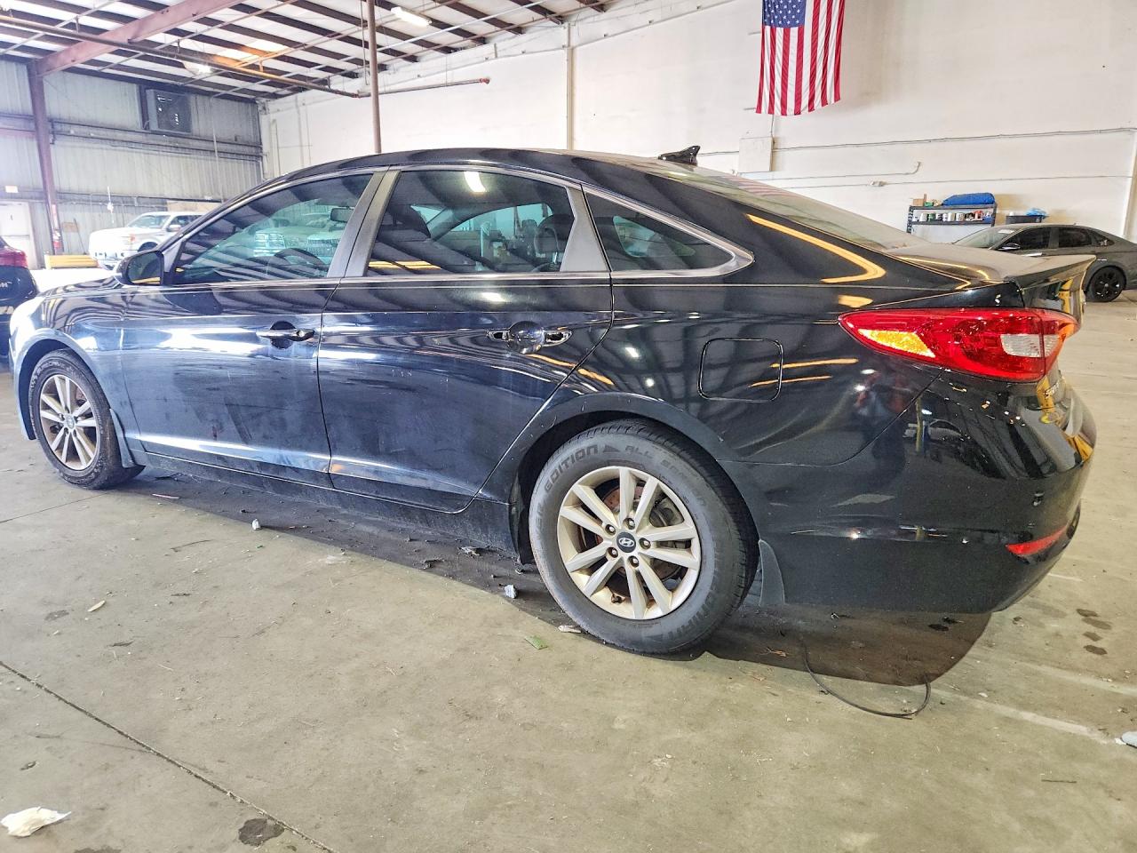 2015 Hyundai Sonata Se Black vin: 5NPE24AF1FH207650