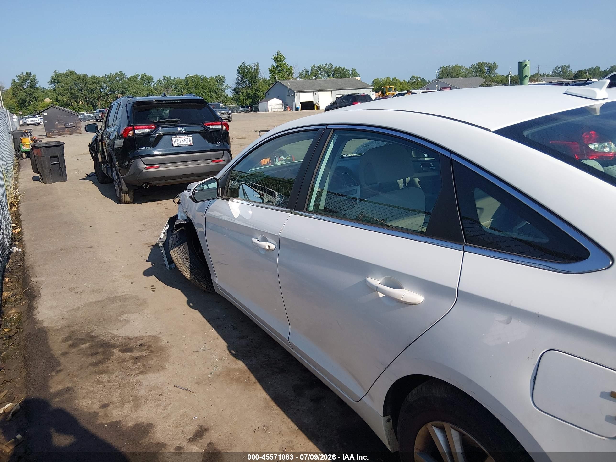 2015 Hyundai Sonata Se White vin: 5NPE24AF1FH212069