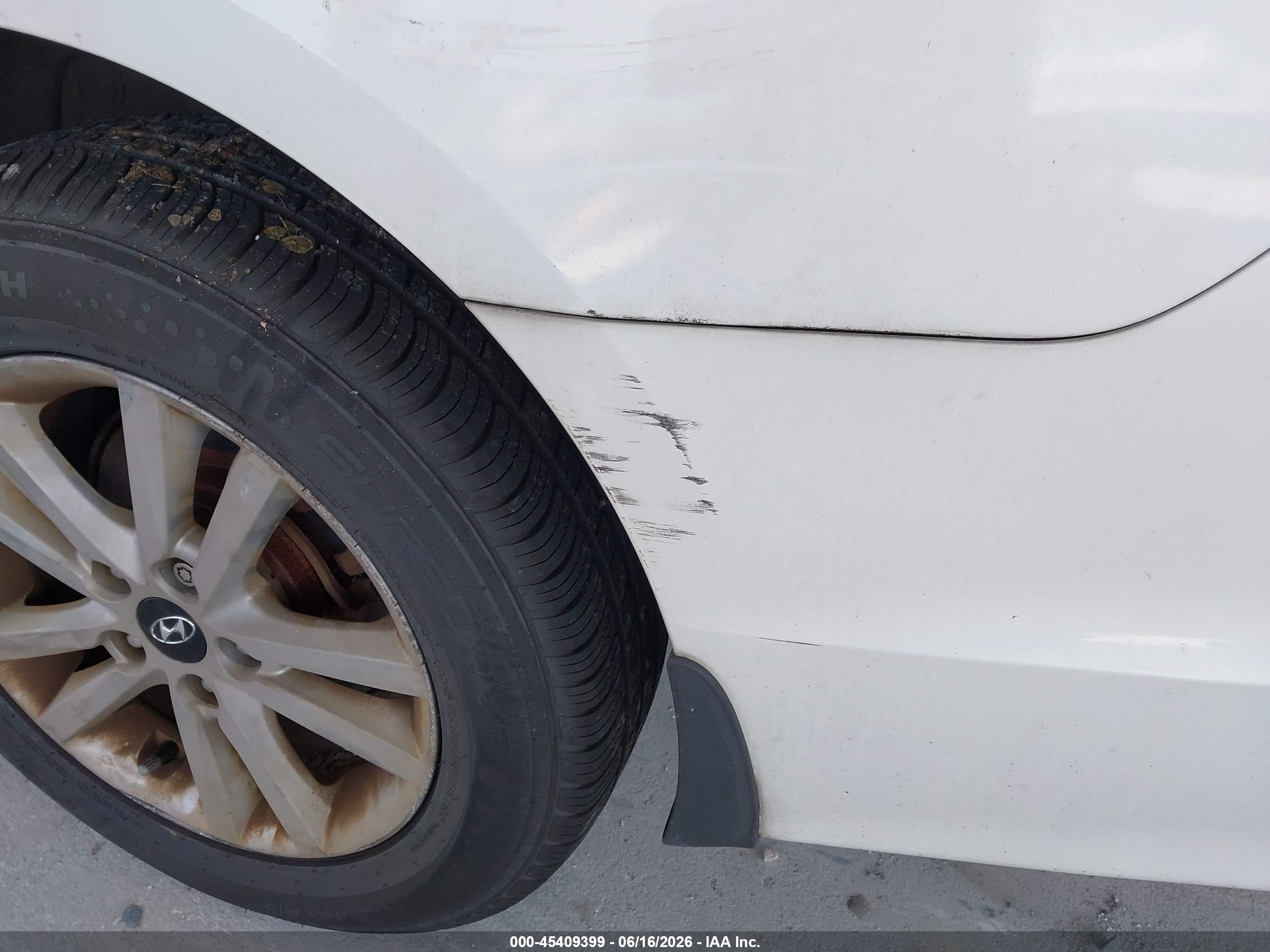 2015 Hyundai Sonata Se White vin: 5NPE24AF1FH219636