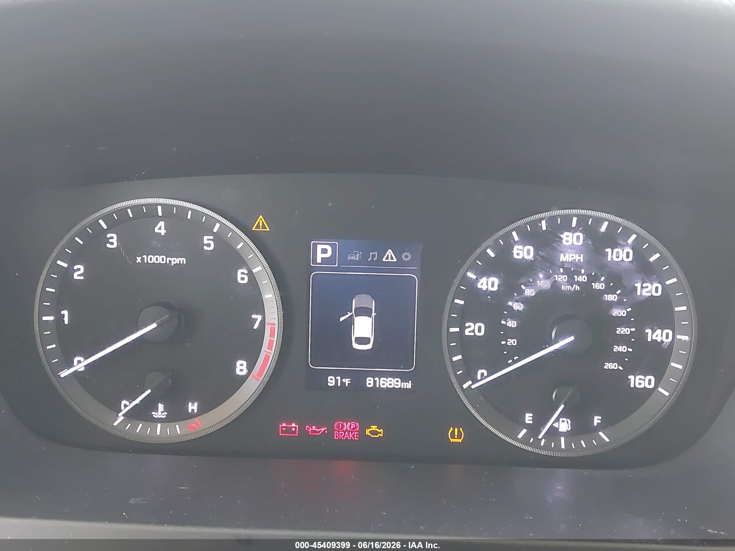 2015 Hyundai Sonata Se White vin: 5NPE24AF1FH219636