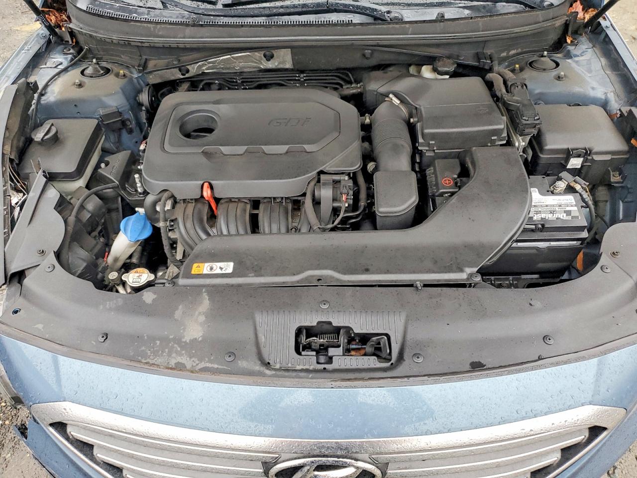 2015 Hyundai Sonata Se Синий vin: 5NPE24AF1FH221144