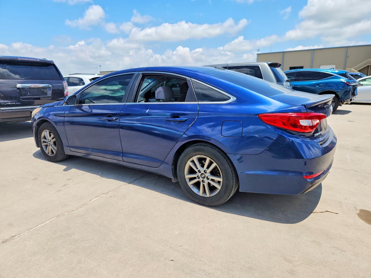 2015 Hyundai Sonata Se Blue vin: 5NPE24AF1FH225744