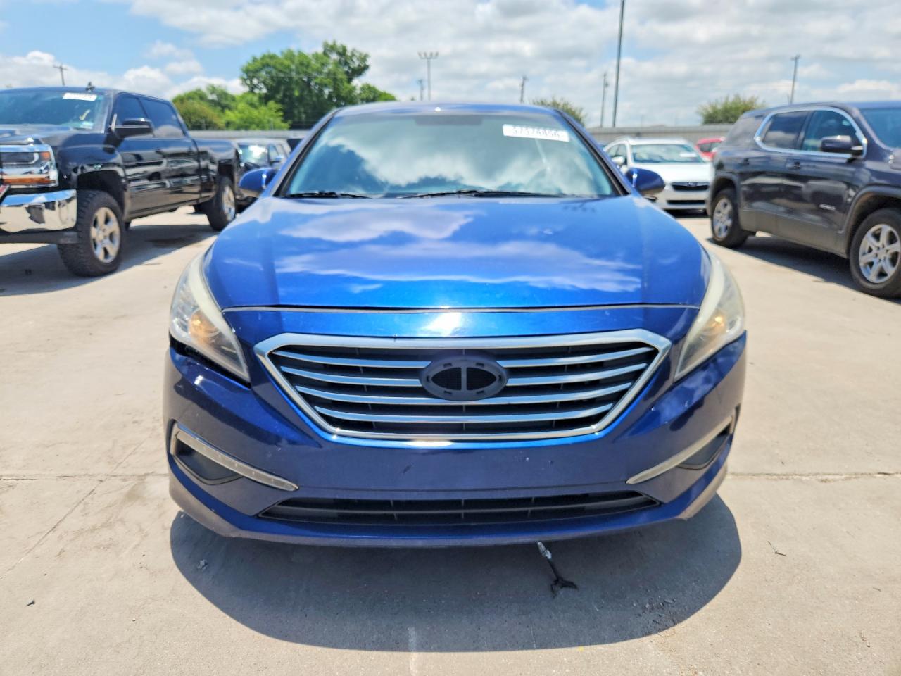 2015 Hyundai Sonata Se Blue vin: 5NPE24AF1FH225744