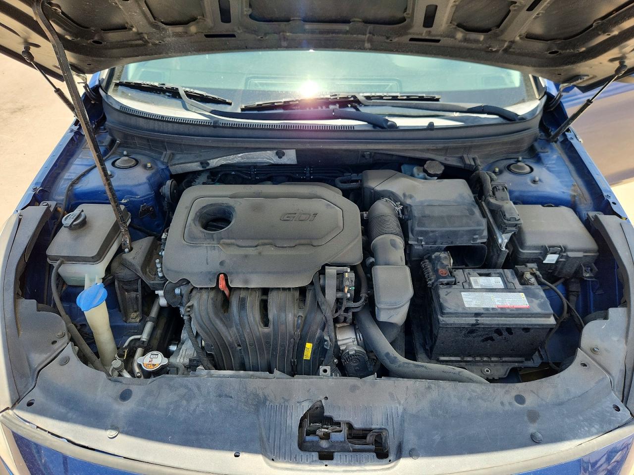 2015 Hyundai Sonata Se Blue vin: 5NPE24AF1FH225744