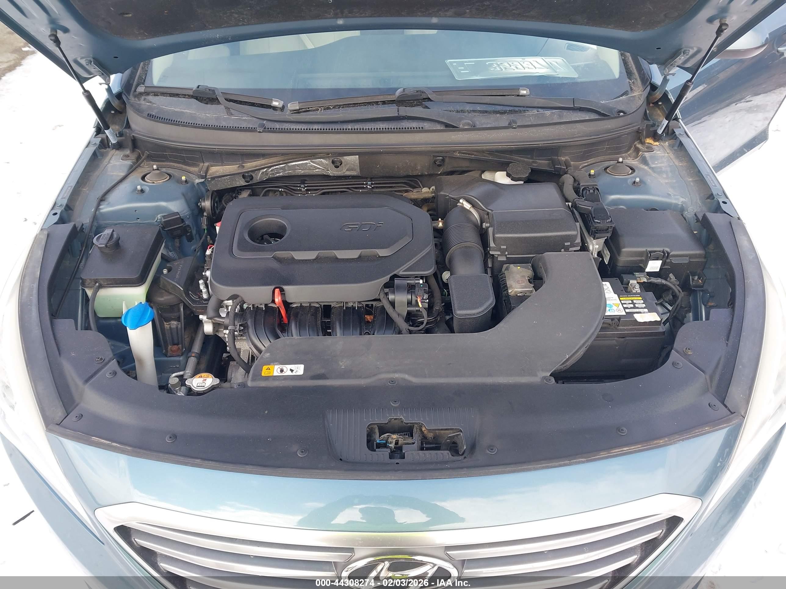 2015 Hyundai Sonata Se Light Blue vin: 5NPE24AF1FH228143