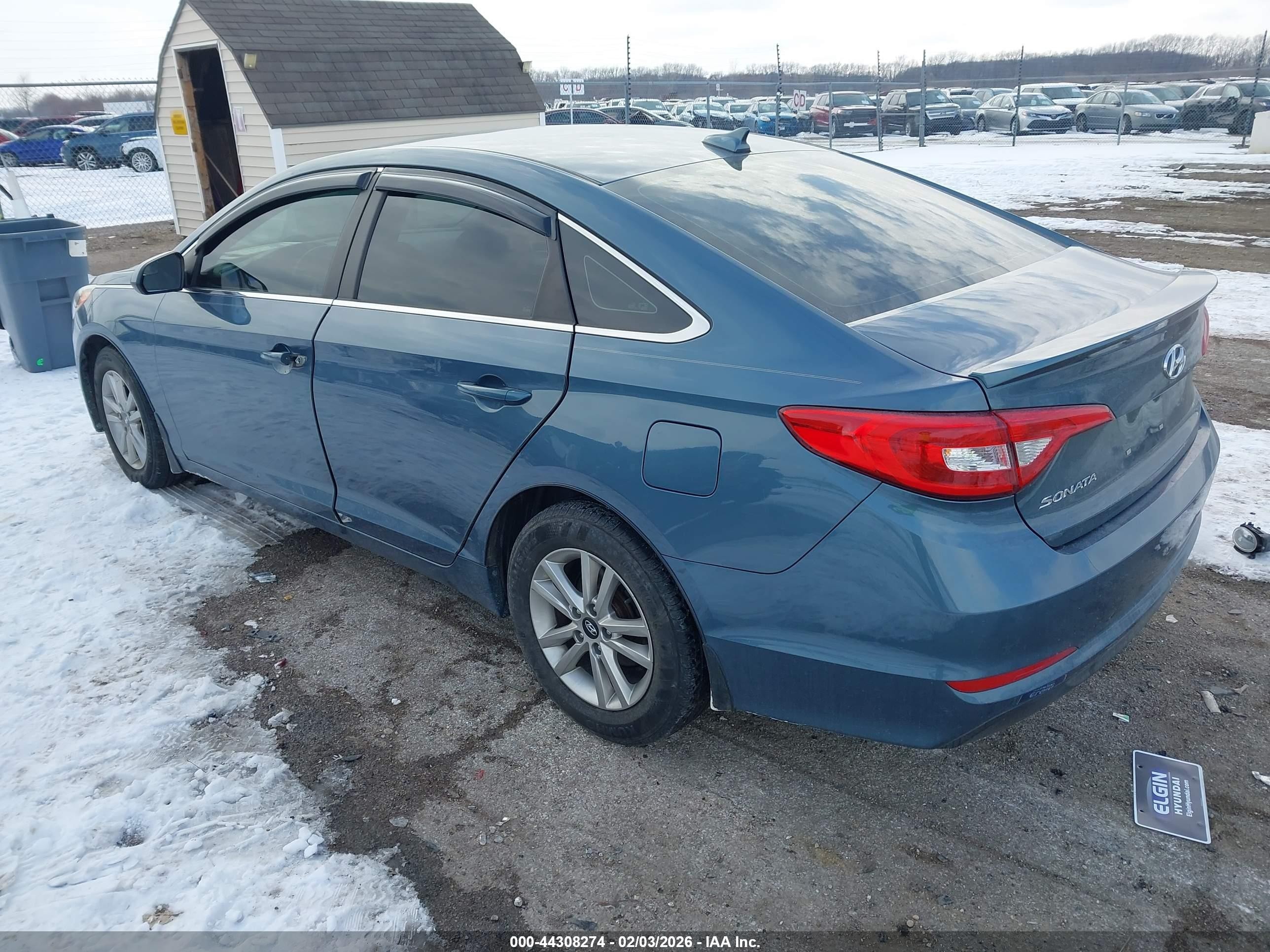 2015 Hyundai Sonata Se Light Blue vin: 5NPE24AF1FH228143