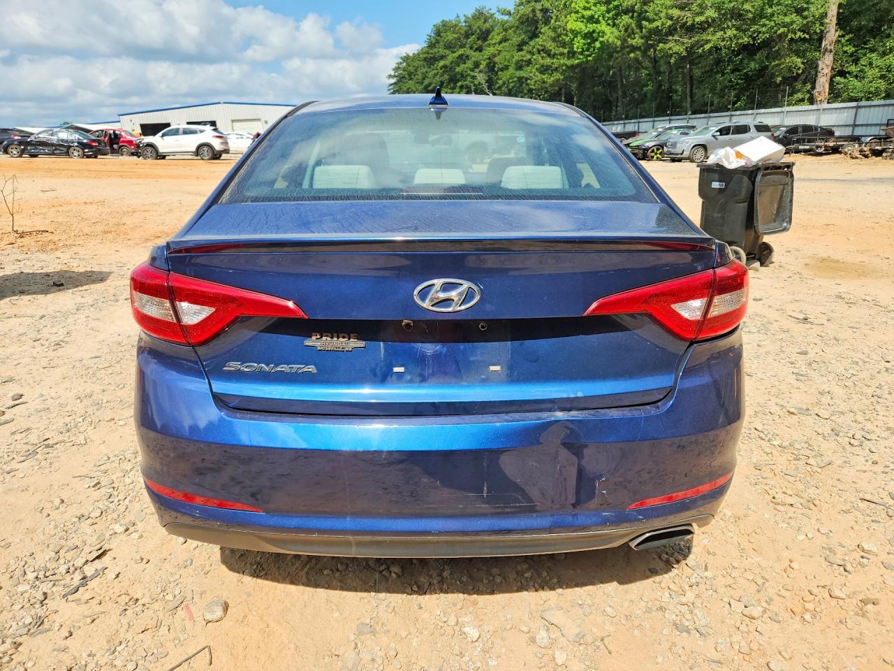 2015 Hyundai Sonata Blue vin: 5NPE24AF1FH234721