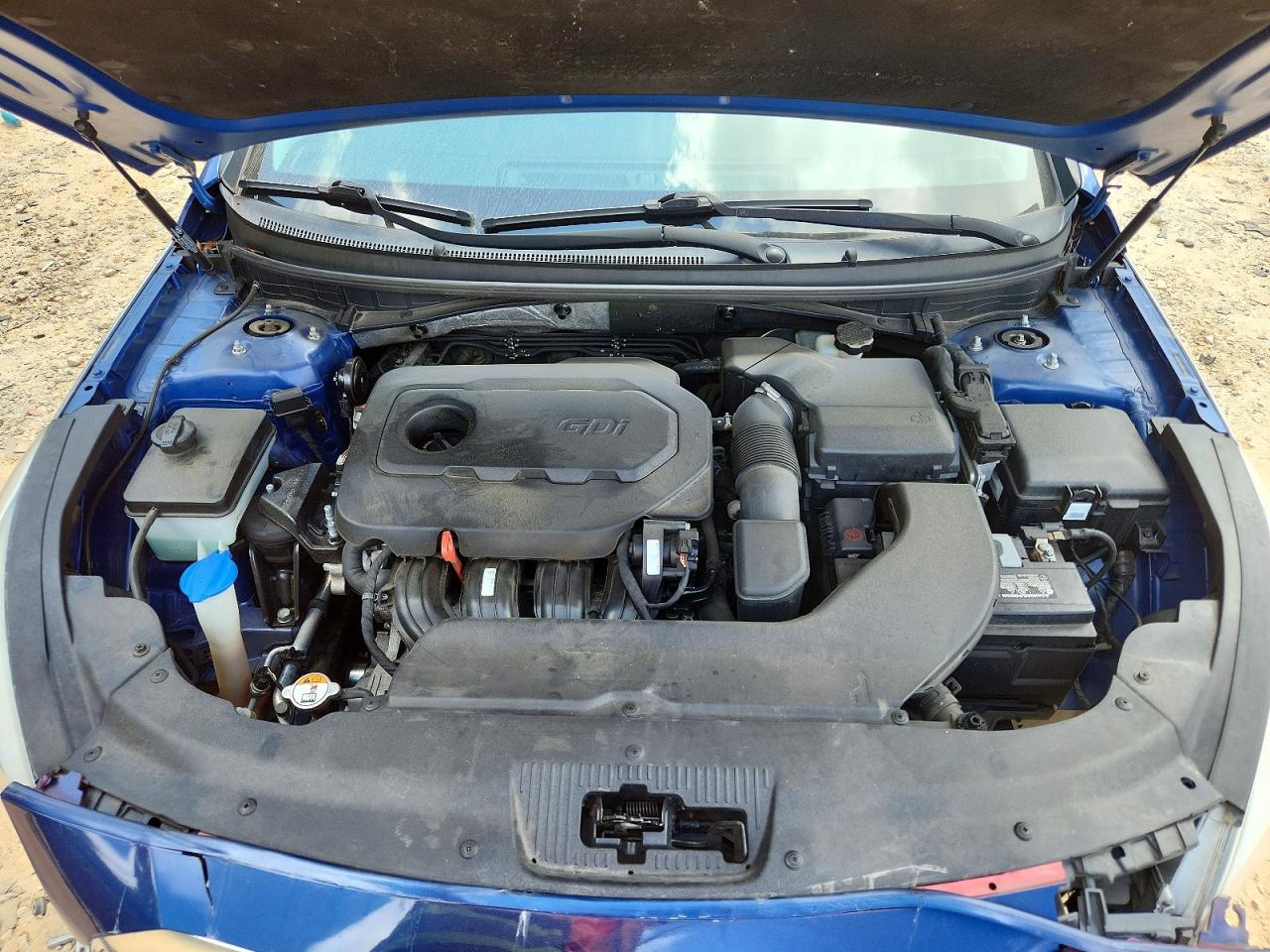 2015 Hyundai Sonata Blue vin: 5NPE24AF1FH234721