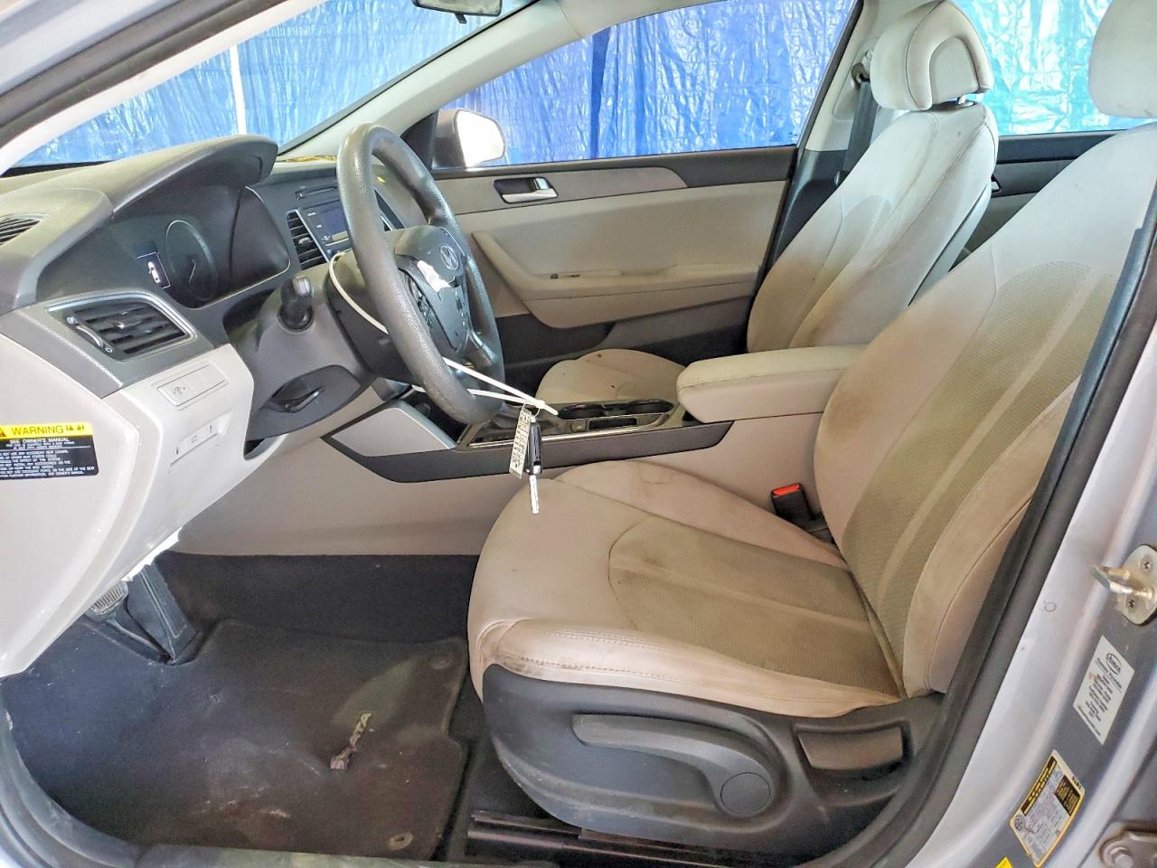 2015 Hyundai Sonata Se Silver vin: 5NPE24AF1FH252474