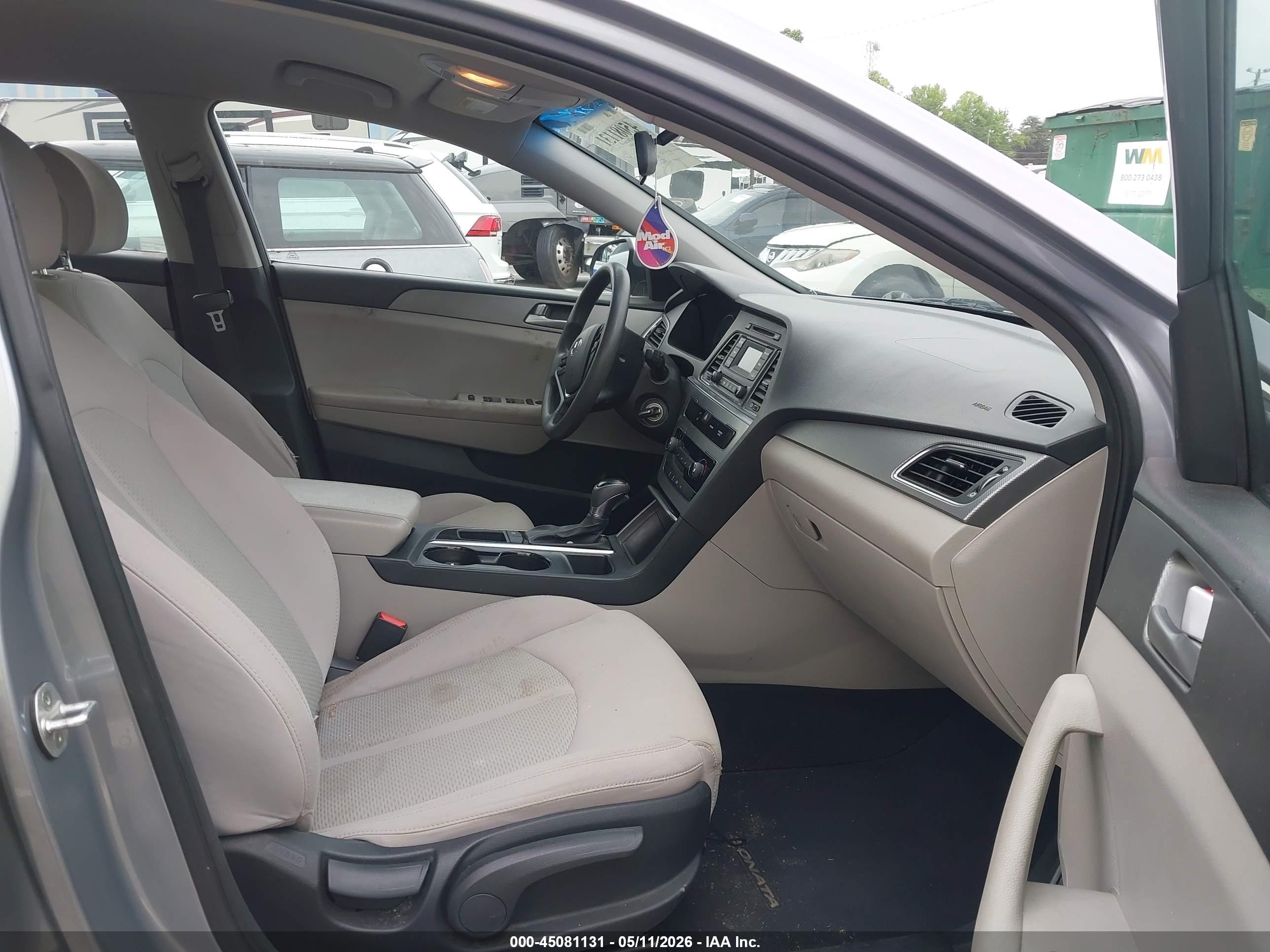 2015 Hyundai Sonata Se Silver vin: 5NPE24AF1FH258243