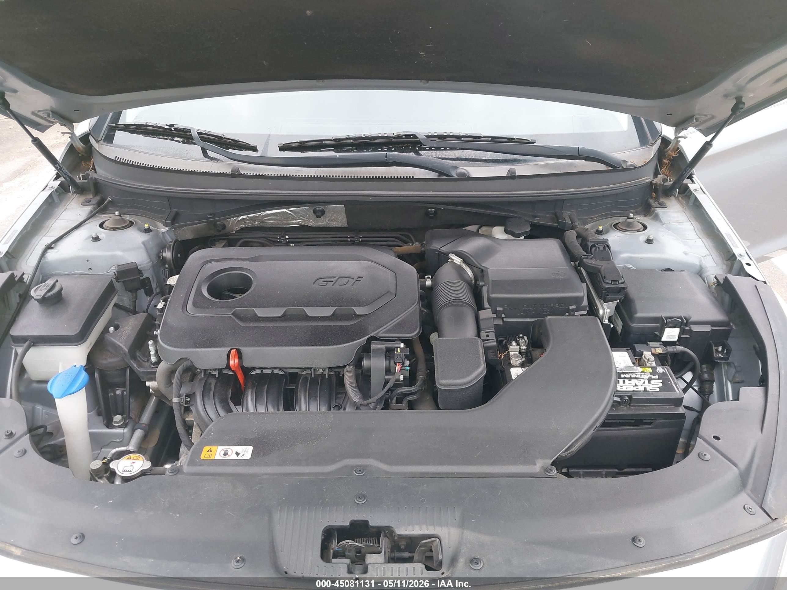 2015 Hyundai Sonata Se Silver vin: 5NPE24AF1FH258243