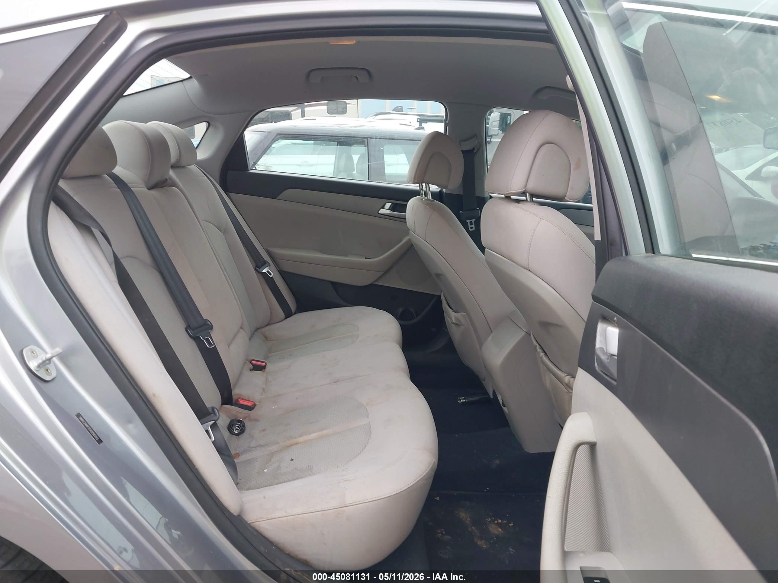 2015 Hyundai Sonata Se Silver vin: 5NPE24AF1FH258243