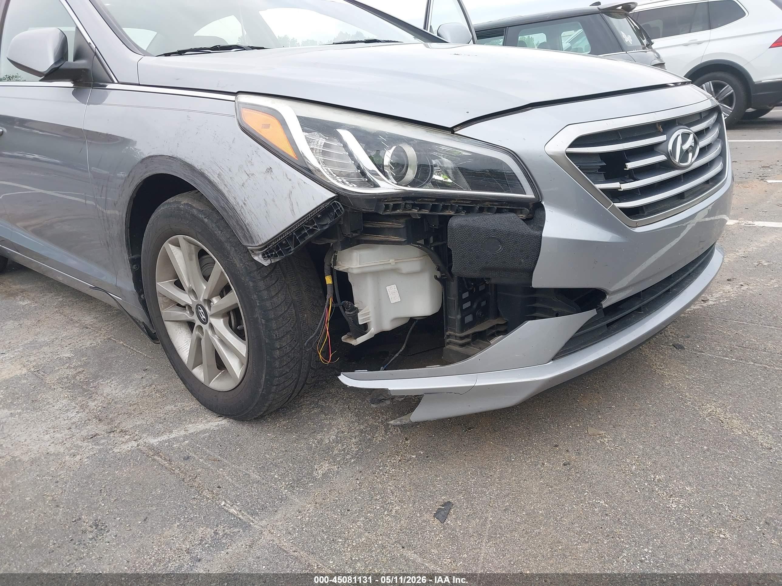 2015 Hyundai Sonata Se Silver vin: 5NPE24AF1FH258243