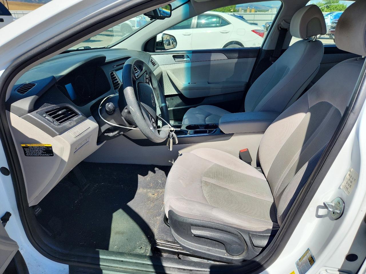 2016 Hyundai Sonata Se White vin: 5NPE24AF1GH341446