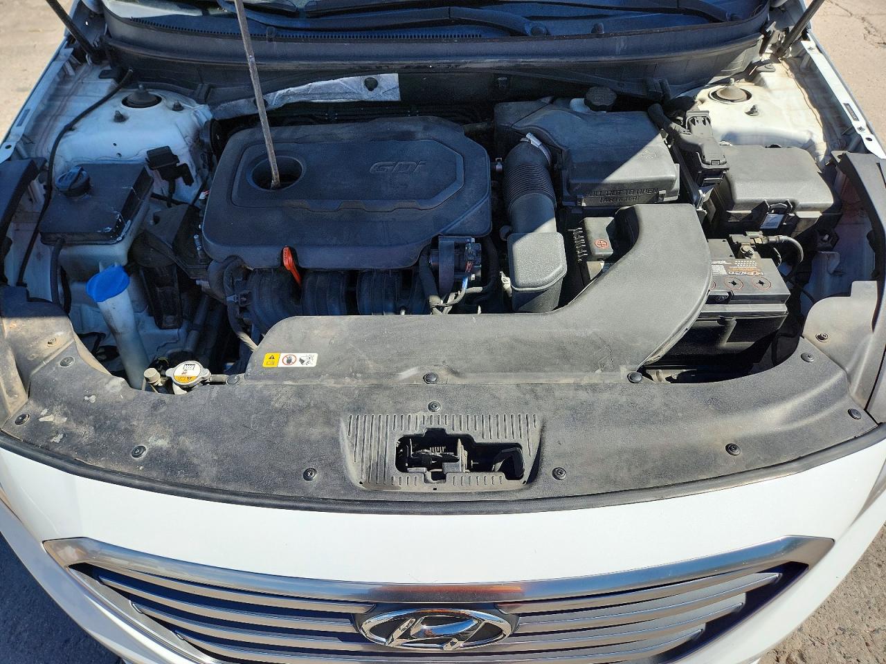 2016 Hyundai Sonata Se White vin: 5NPE24AF1GH341446
