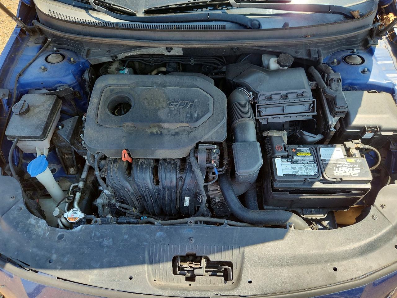 2016 Hyundai Sonata Se Blue vin: 5NPE24AF1GH379713