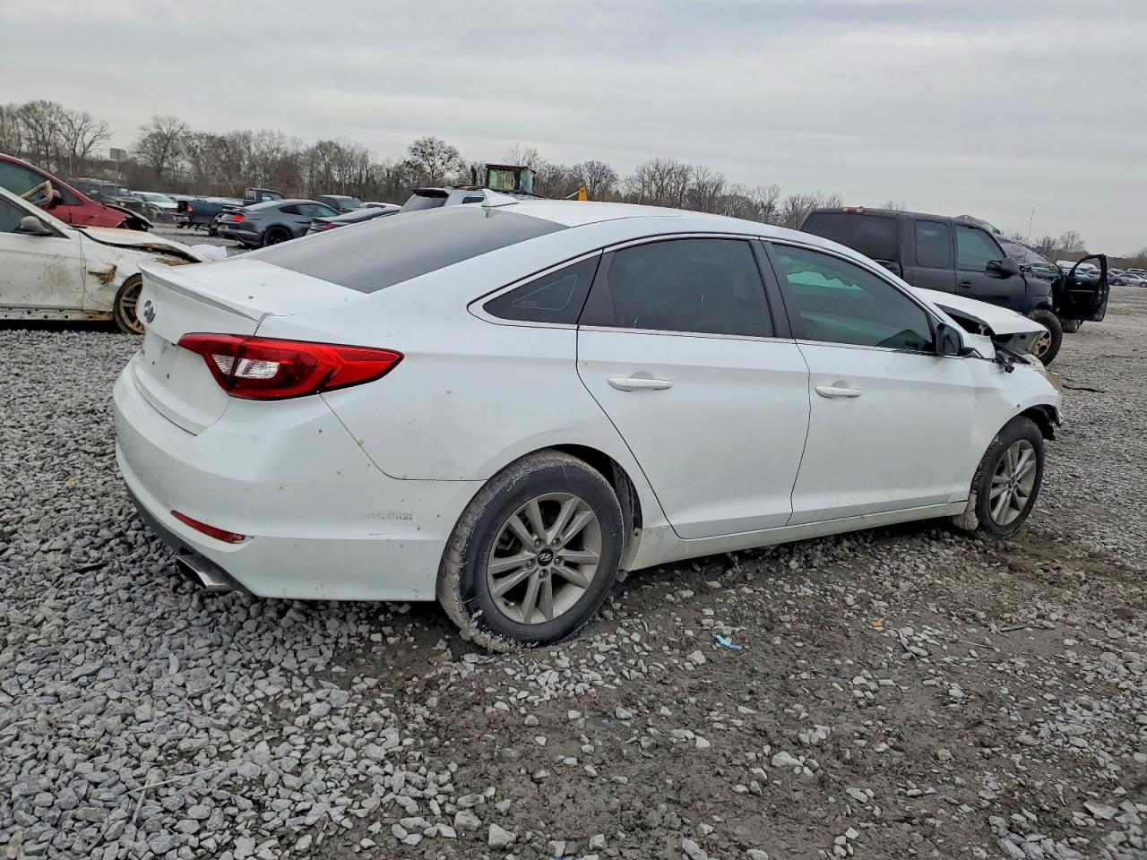 2017 Hyundai Sonata Se White vin: 5NPE24AF1HH516845