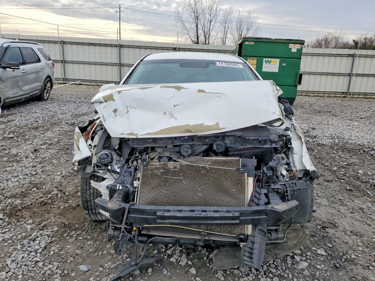 2017 Hyundai Sonata Se White vin: 5NPE24AF1HH516845