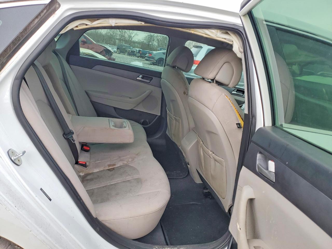 2017 Hyundai Sonata Se White vin: 5NPE24AF1HH516845
