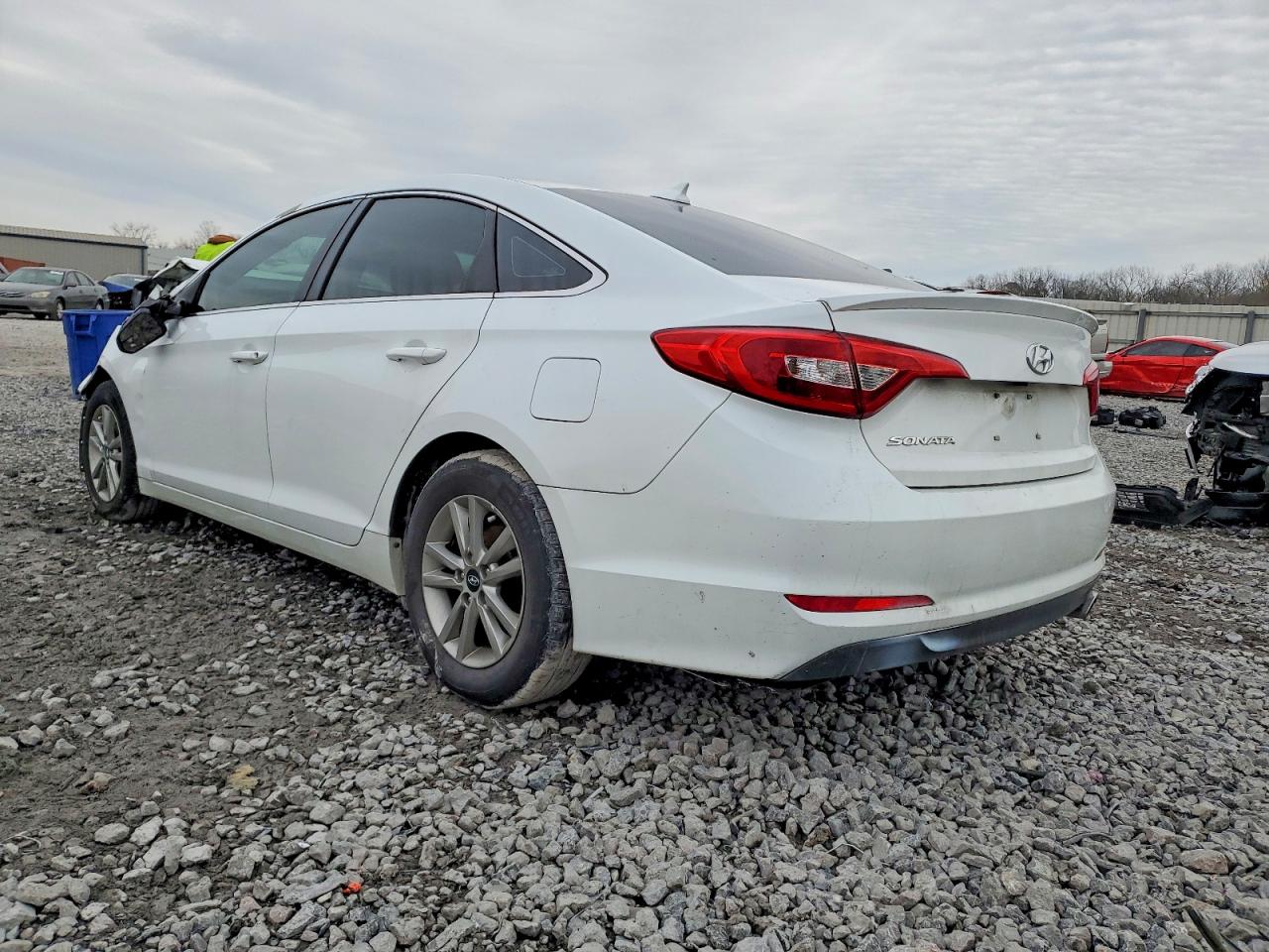 2017 Hyundai Sonata Se White vin: 5NPE24AF1HH516845