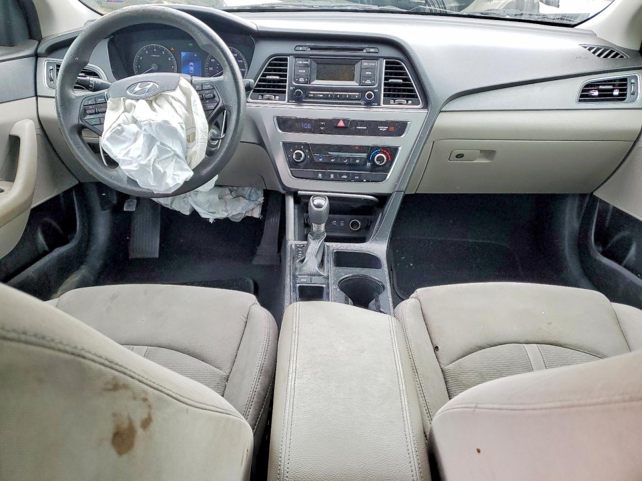 2017 Hyundai Sonata Se White vin: 5NPE24AF1HH516845