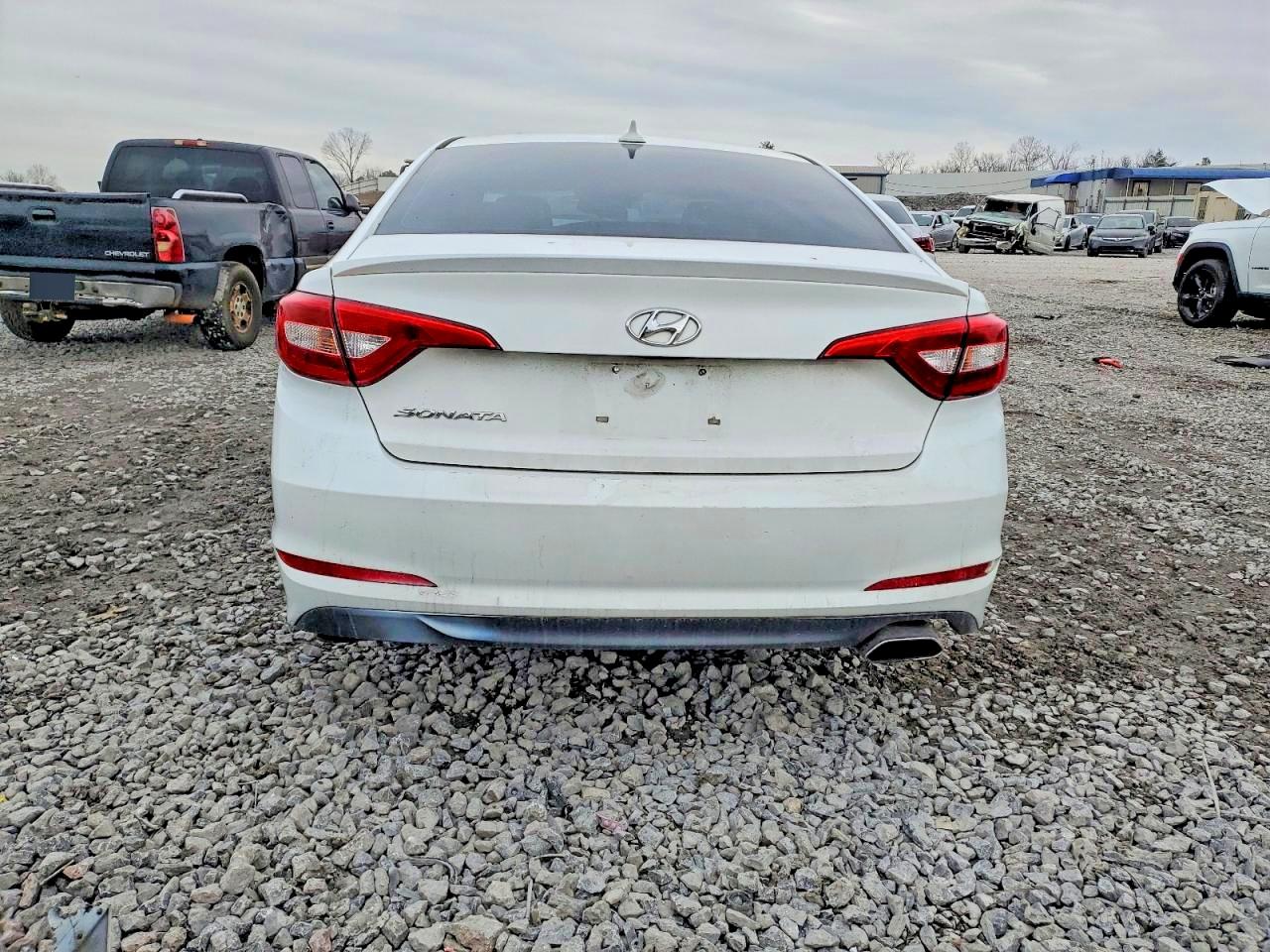 2017 Hyundai Sonata Se White vin: 5NPE24AF1HH516845