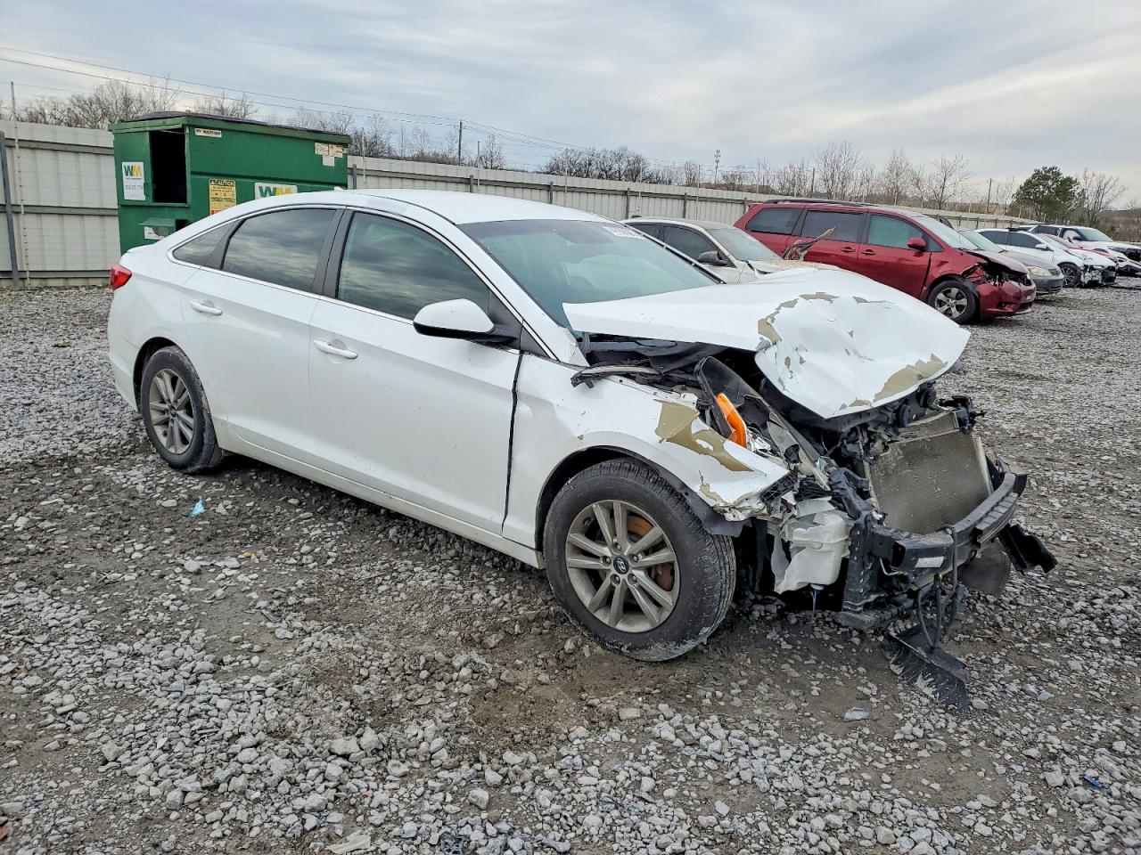 2017 Hyundai Sonata Se White vin: 5NPE24AF1HH516845