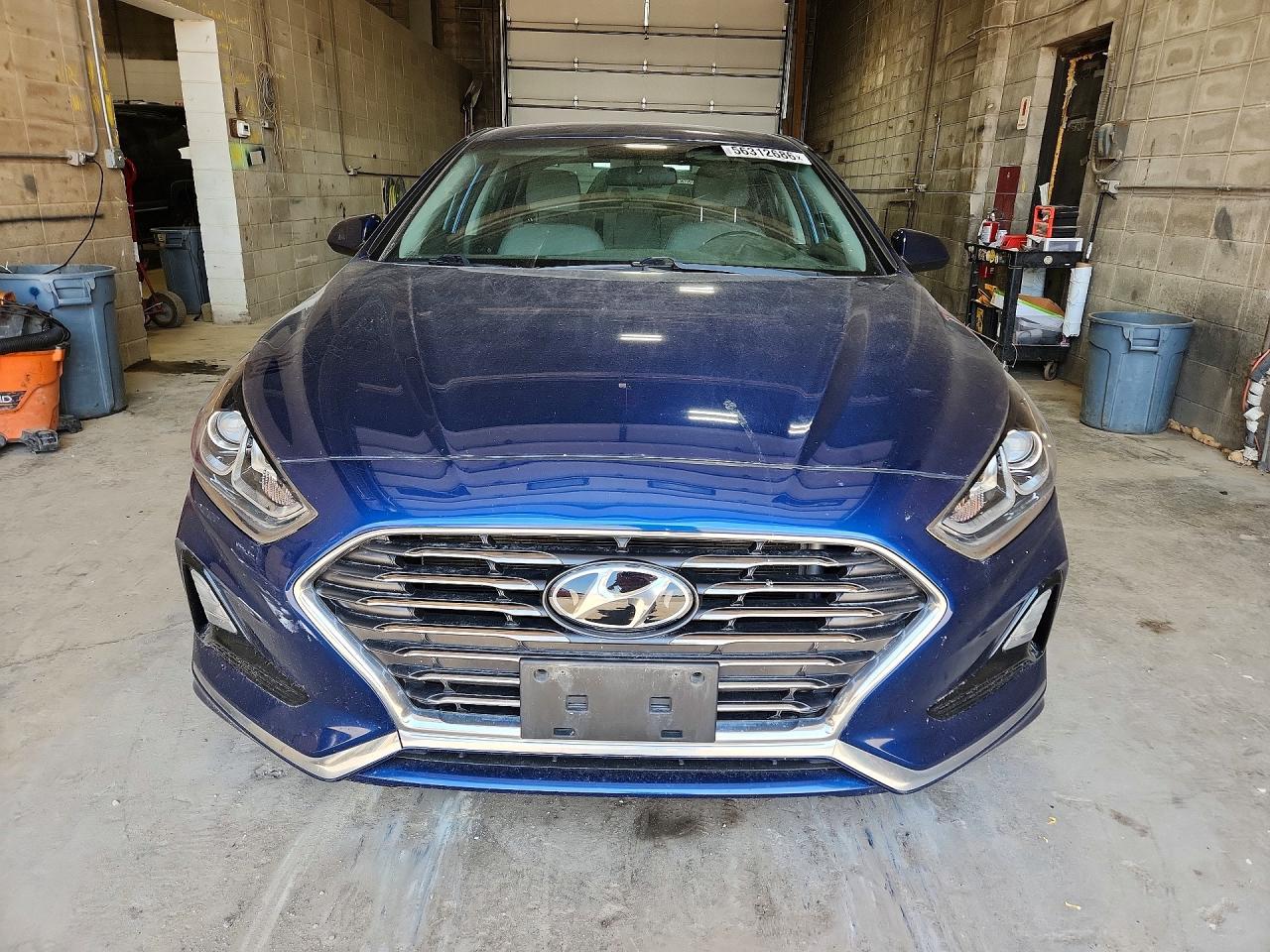 2018 Hyundai Sonata Se Синий vin: 5NPE24AF1JH719773