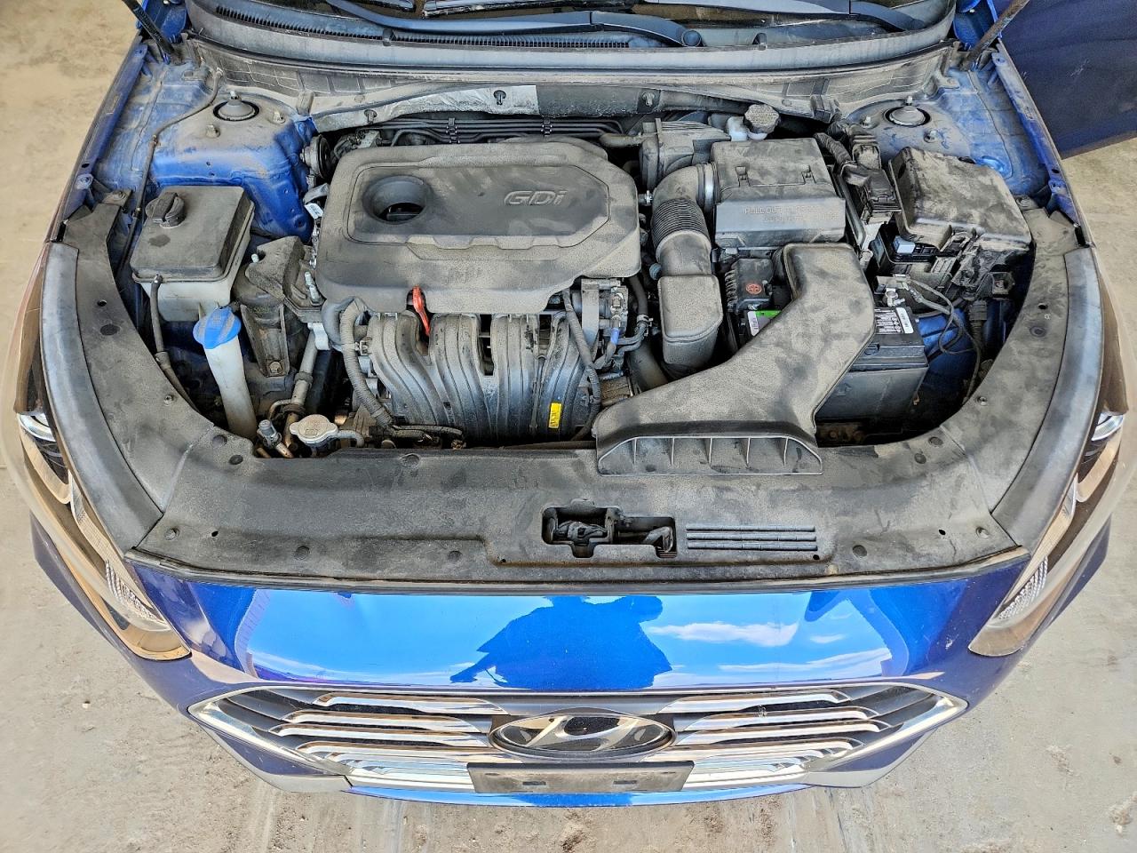 2018 Hyundai Sonata Se Синий vin: 5NPE24AF1JH719773