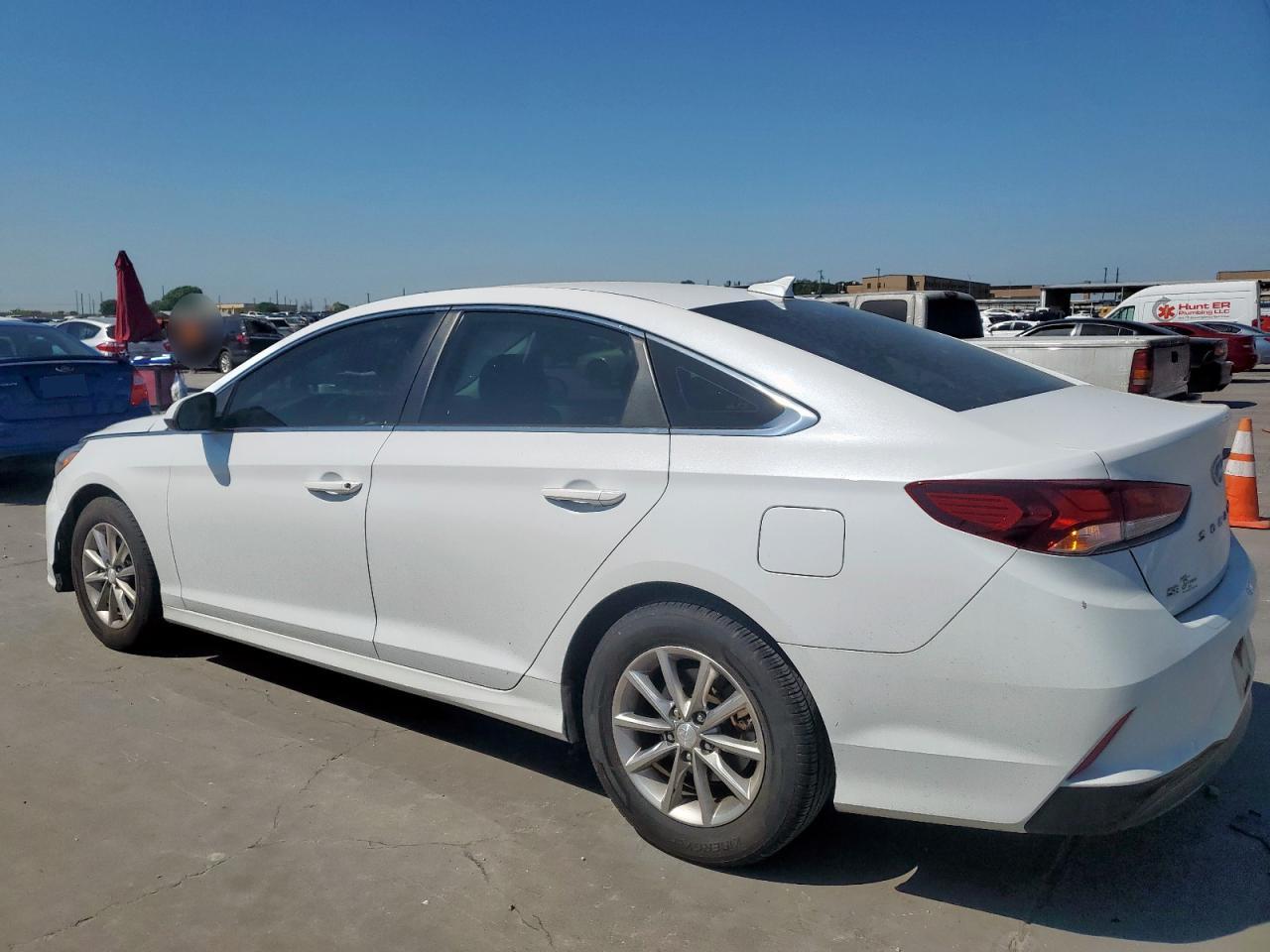 2019 Hyundai Sonata Se White vin: 5NPE24AF1KH756470