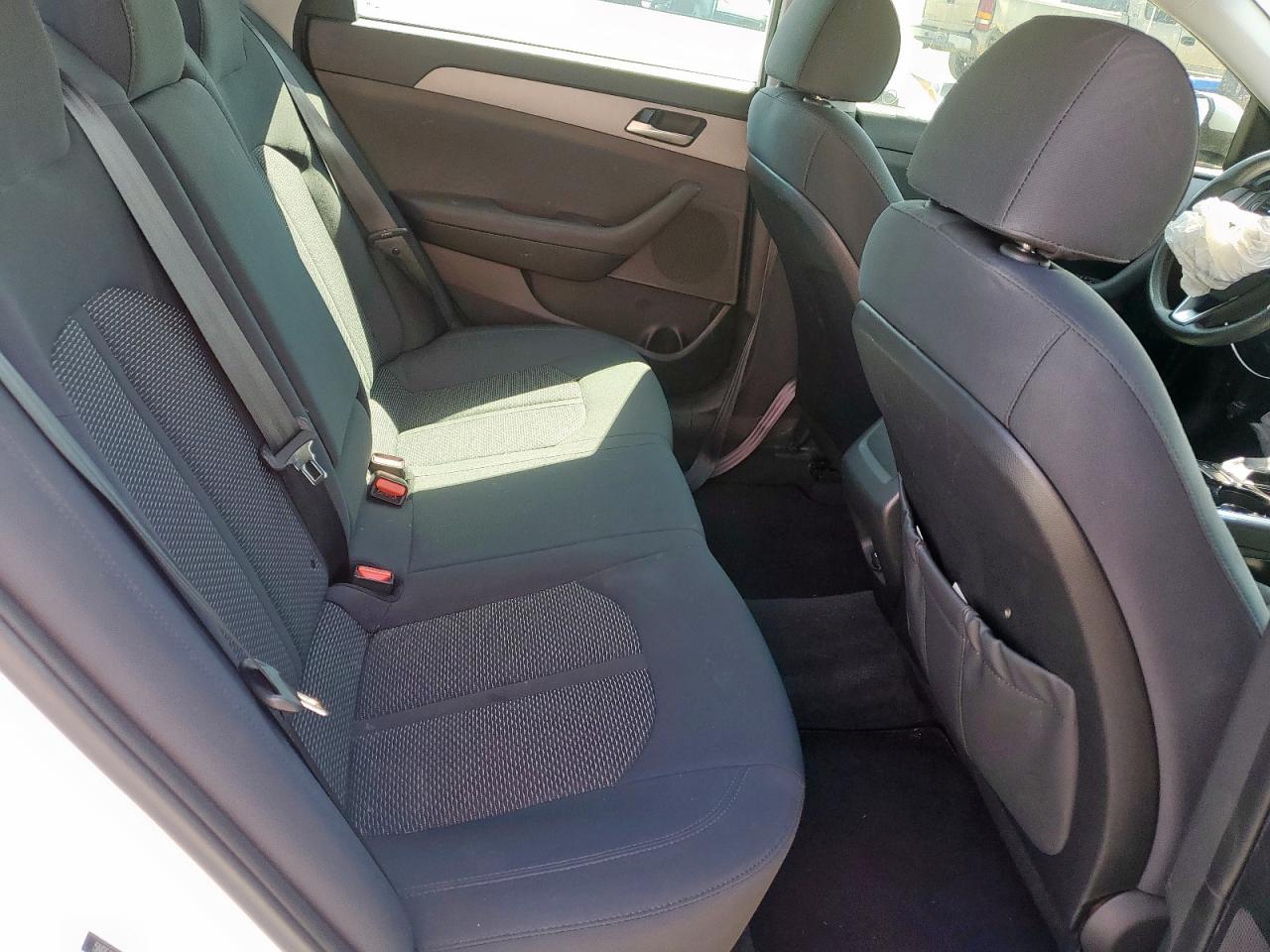 2019 Hyundai Sonata Se White vin: 5NPE24AF1KH756470