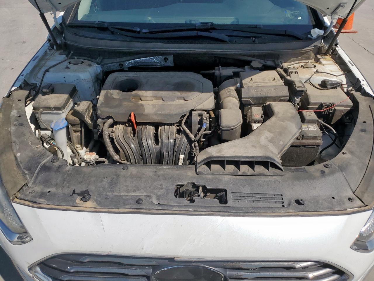 2019 Hyundai Sonata Se White vin: 5NPE24AF1KH756470