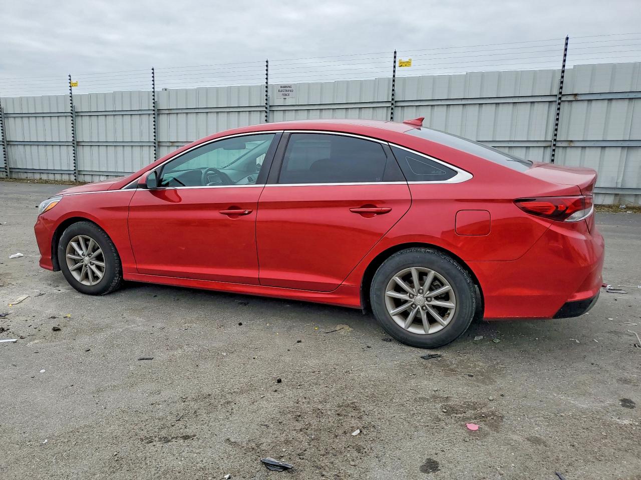 2019 Hyundai Sonata Se Red vin: 5NPE24AF1KH766593