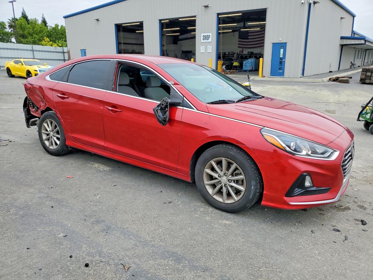 2019 Hyundai Sonata Se Red vin: 5NPE24AF1KH766593