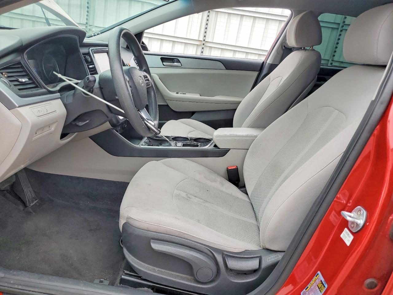 2019 Hyundai Sonata Se Red vin: 5NPE24AF1KH766593