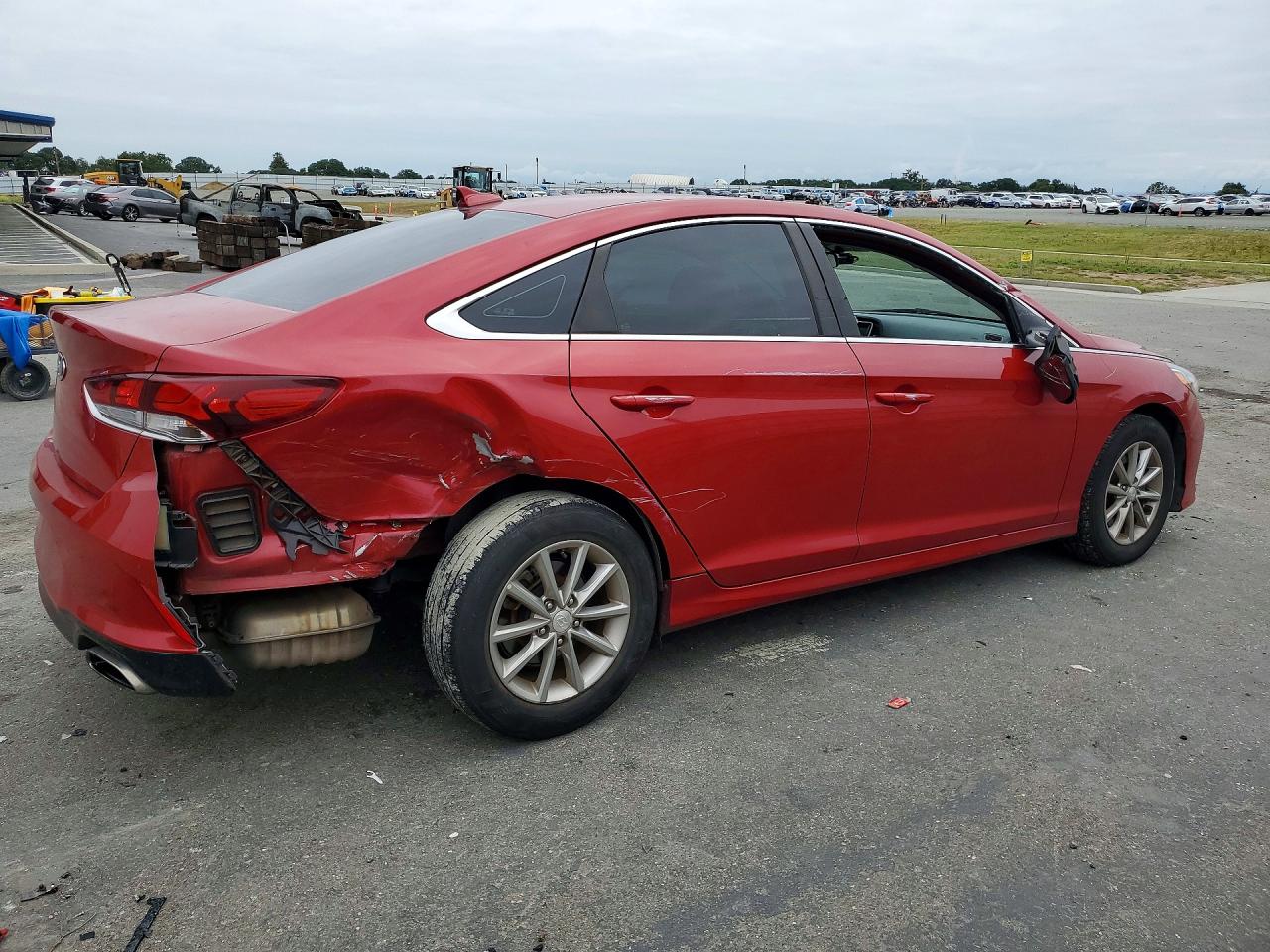 2019 Hyundai Sonata Se Red vin: 5NPE24AF1KH766593