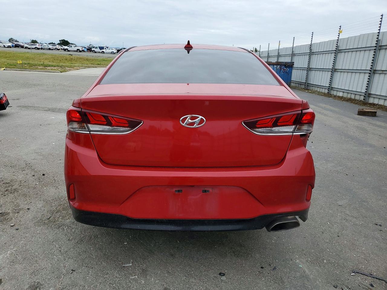 2019 Hyundai Sonata Se Red vin: 5NPE24AF1KH766593