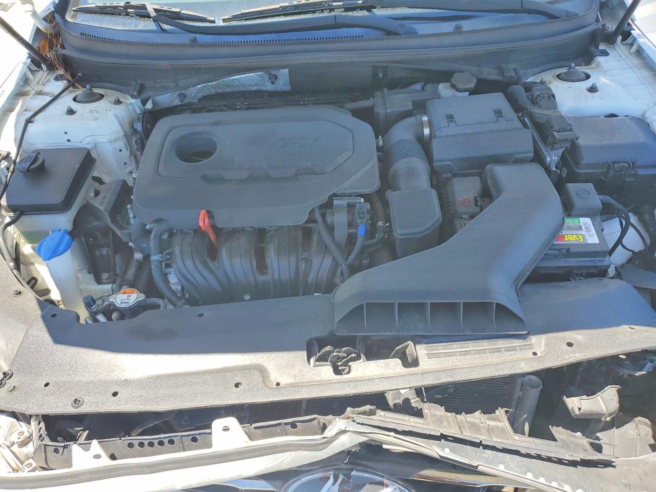 2019 Hyundai Sonata Se White vin: 5NPE24AF1KH770188