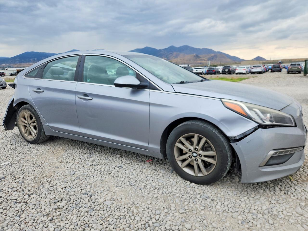 2015 Hyundai Sonata Se Gray vin: 5NPE24AF2FH004962
