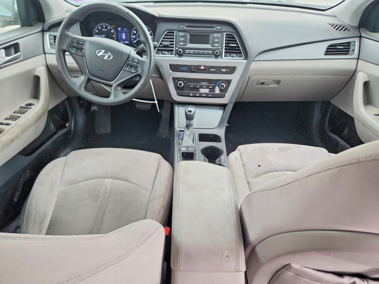 2015 Hyundai Sonata Se Gray vin: 5NPE24AF2FH004962