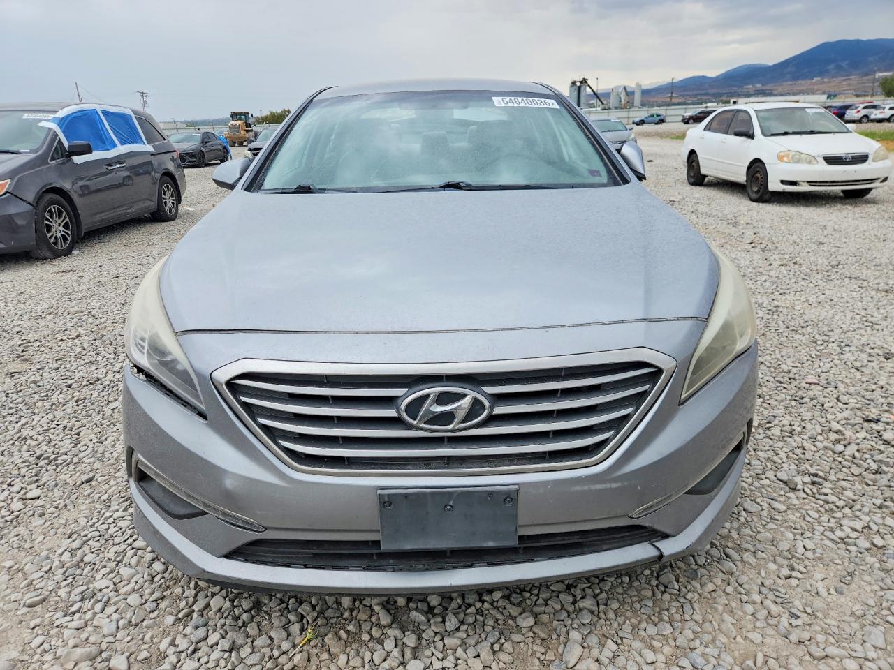 2015 Hyundai Sonata Se Gray vin: 5NPE24AF2FH004962