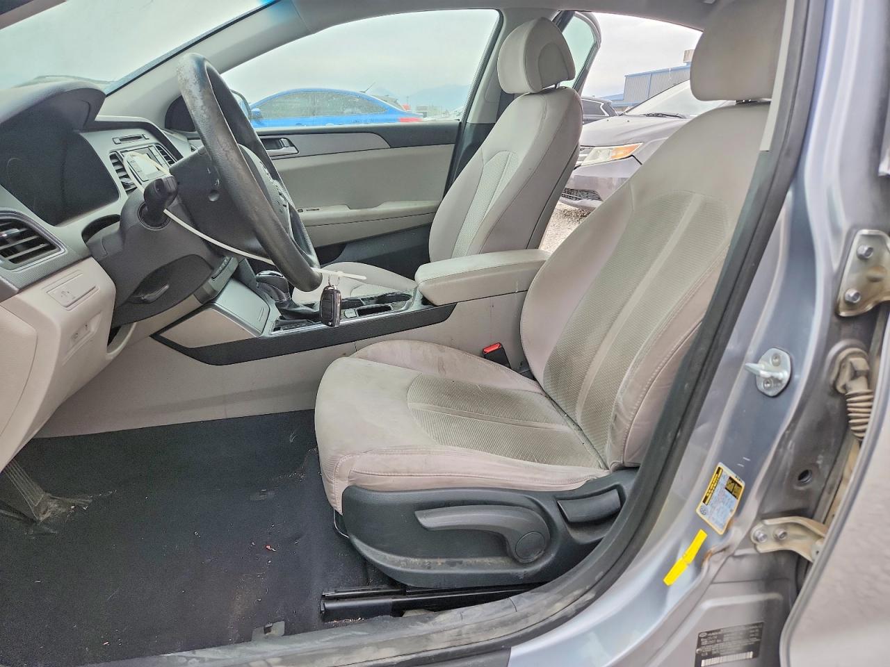 2015 Hyundai Sonata Se Gray vin: 5NPE24AF2FH004962