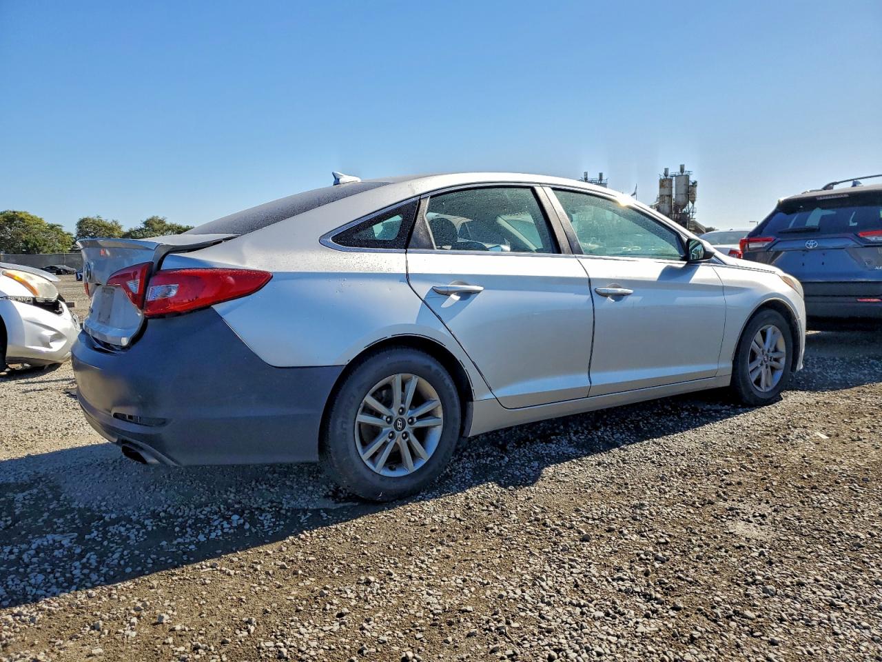 2015 Hyundai Sonata Se Silver vin: 5NPE24AF2FH010373