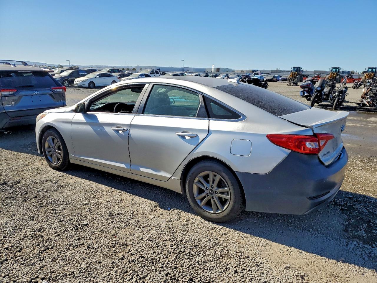 2015 Hyundai Sonata Se Silver vin: 5NPE24AF2FH010373