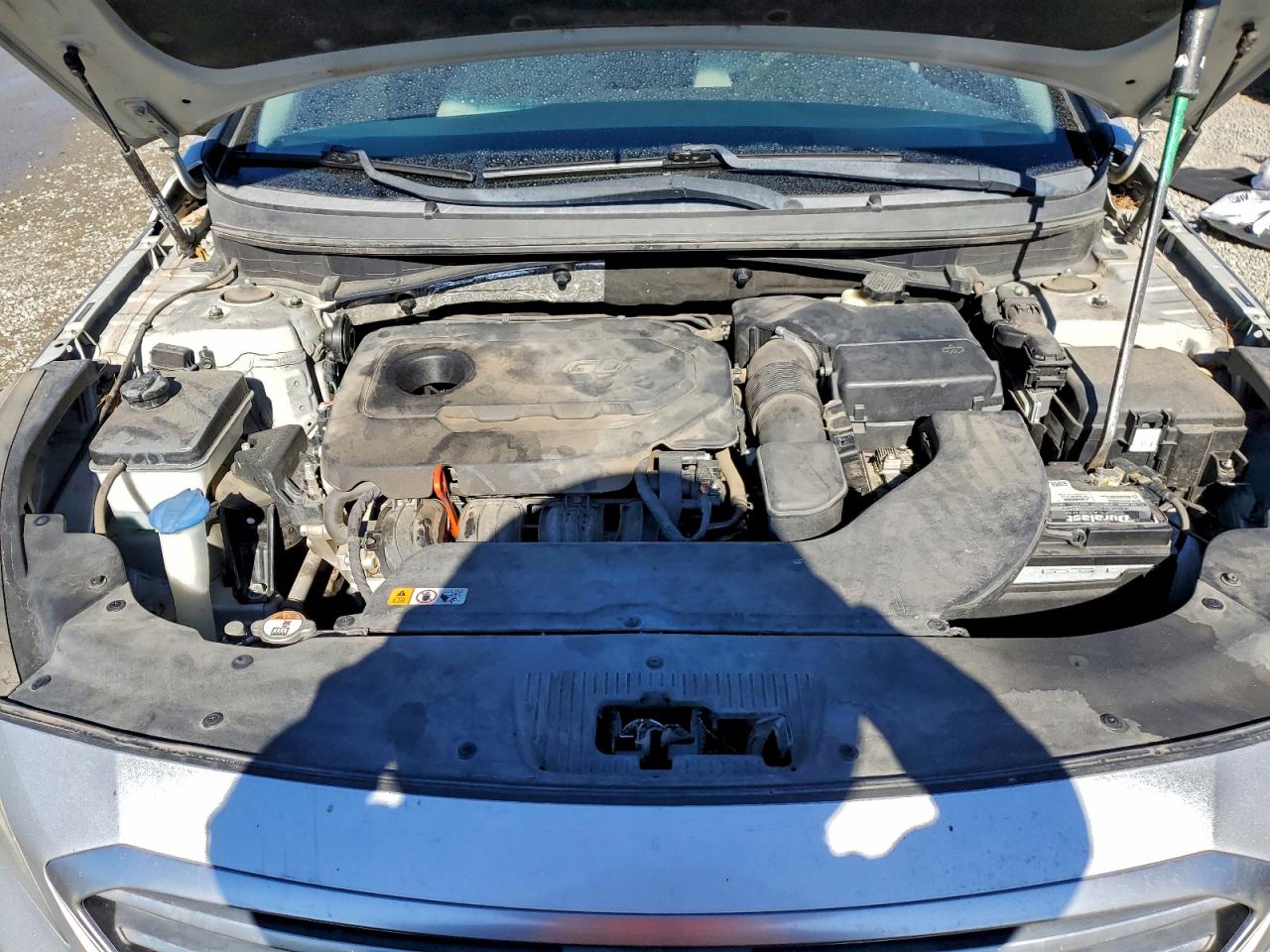 2015 Hyundai Sonata Se Silver vin: 5NPE24AF2FH010373