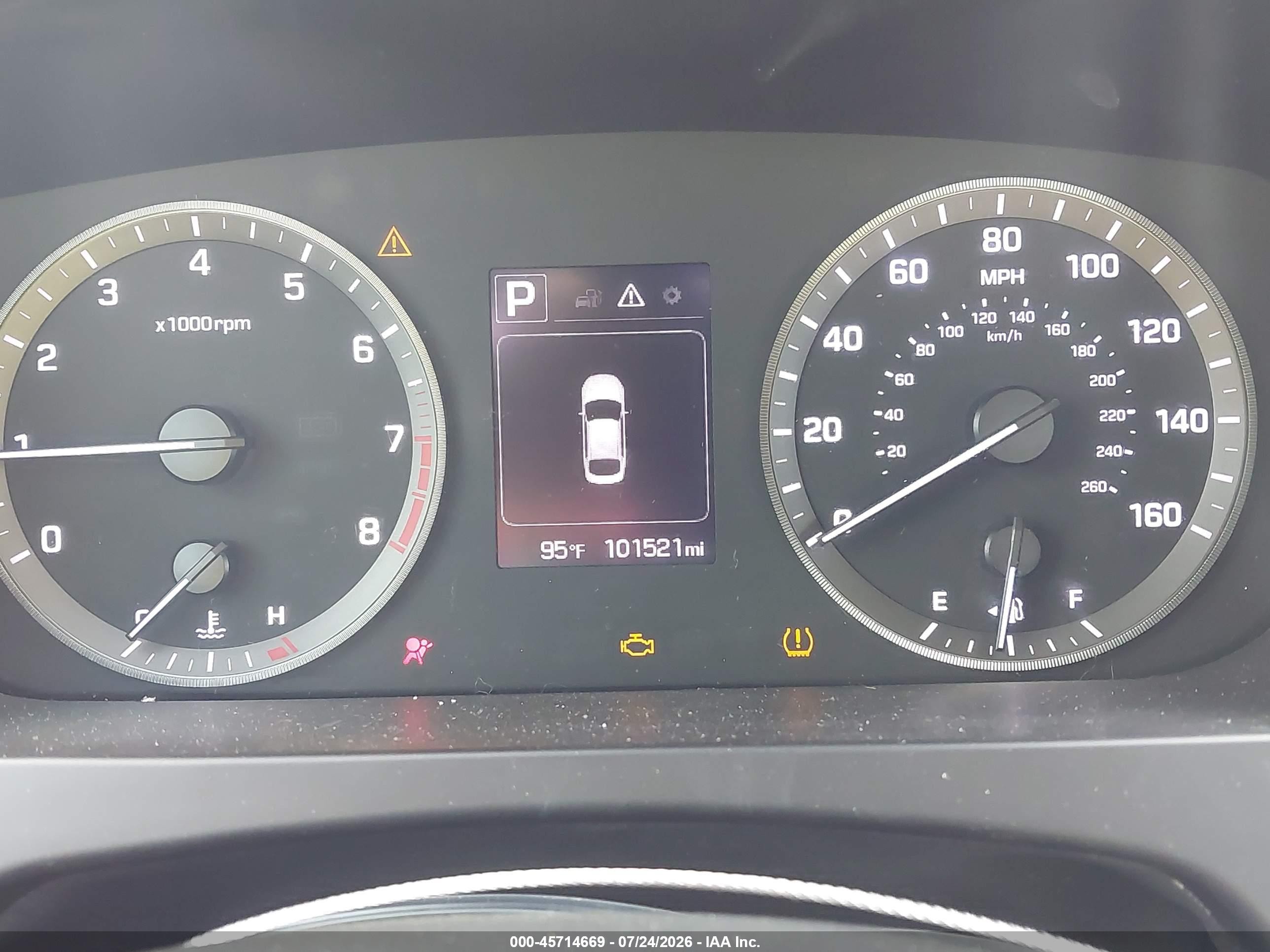 2015 Hyundai Sonata Se Red vin: 5NPE24AF2FH015945