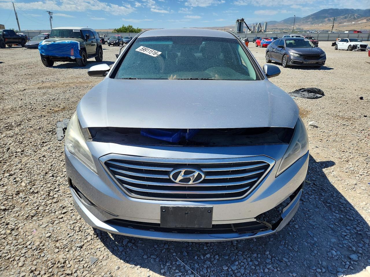 2015 Hyundai Sonata Se Серебряный vin: 5NPE24AF2FH017663